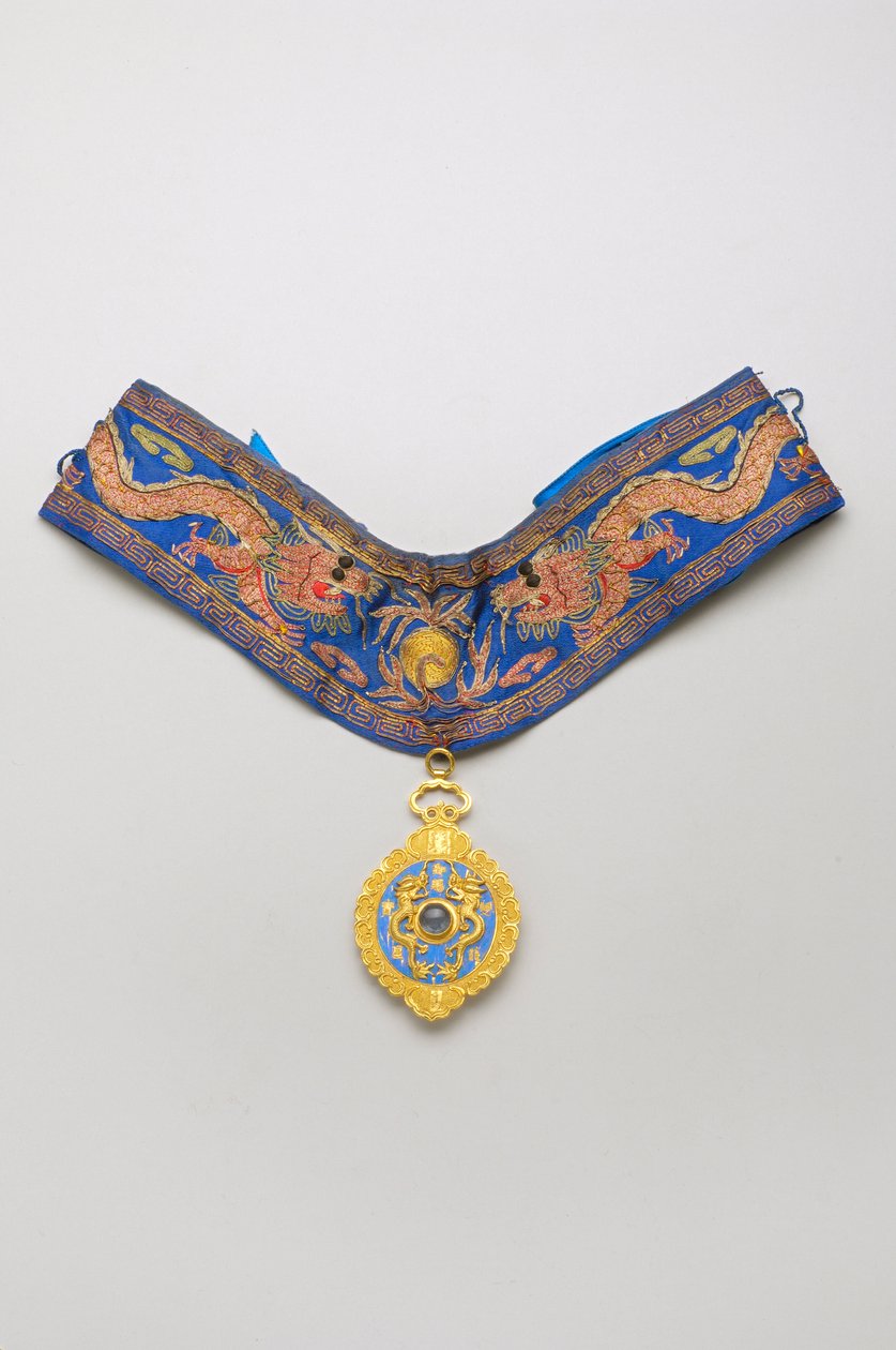 Çin - Çifte Ejderha Nişanı: 3. sınıf rozet, 2. sınıf (1882-1902) by Anonymous Anonymous