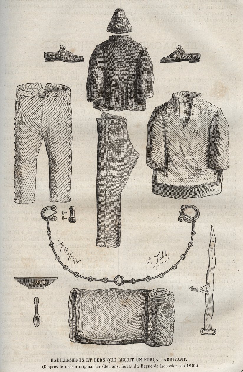 19. yüzyılda bagne de Rochefort