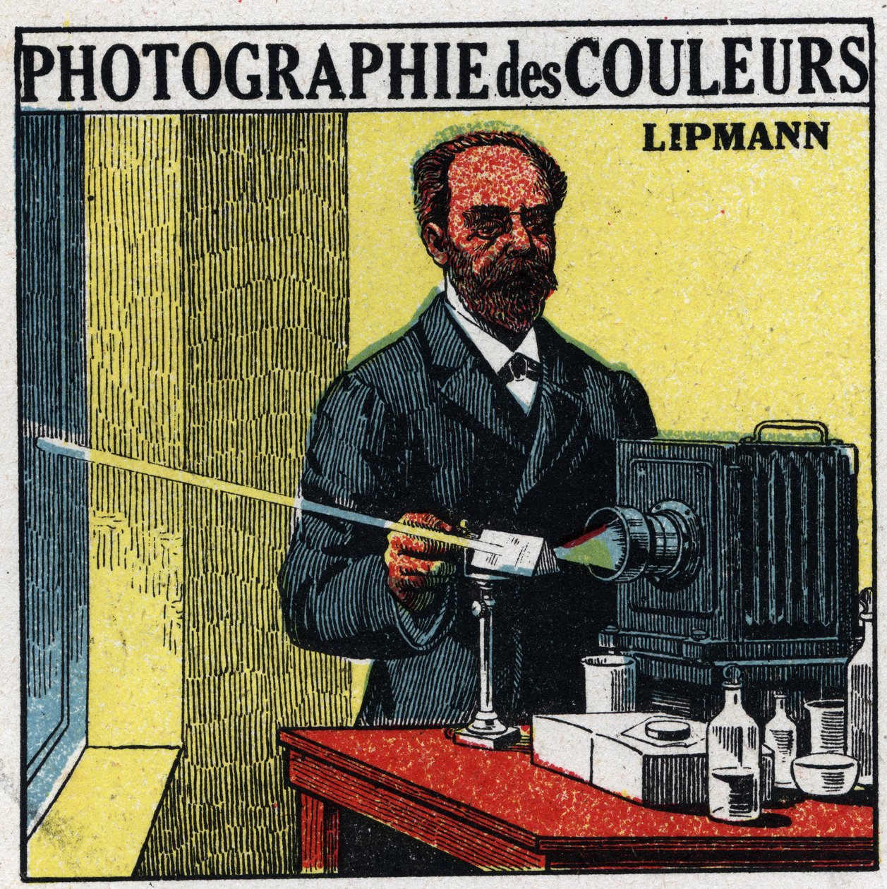 Renkli fotoğrafçılık: Gabriel Lippmann (1845-1921) tarafından 1891