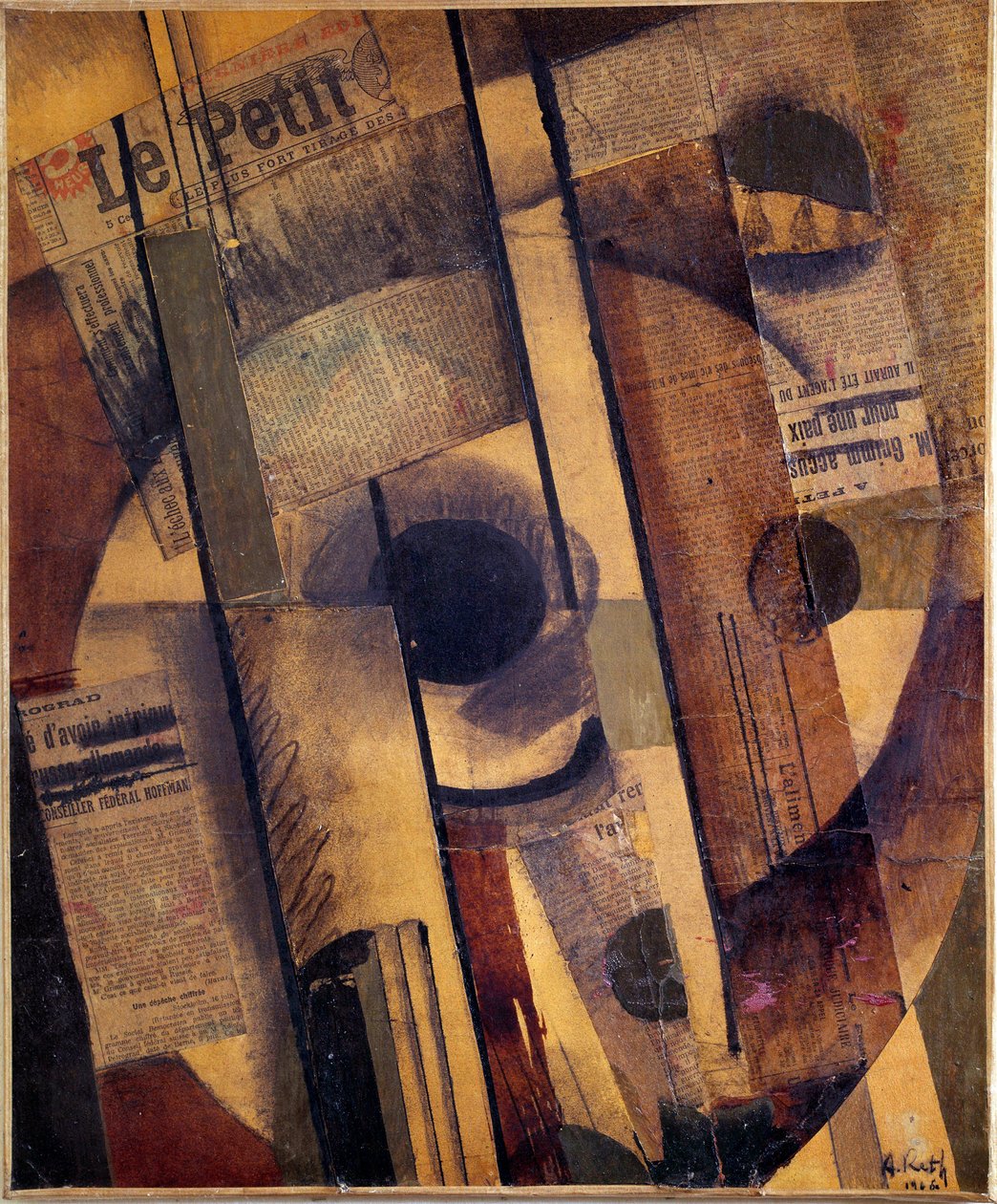 Petity Journal Realize'de Kompozisyon Alfred Alfred (1884-1966) 1946 Özel koleksiyon by Anonymous Anonymous
