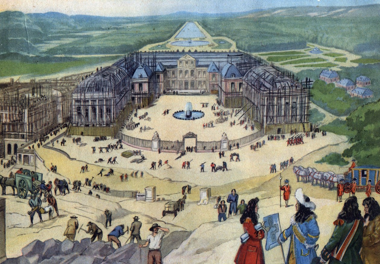 Versay kalesinin inşası 1678