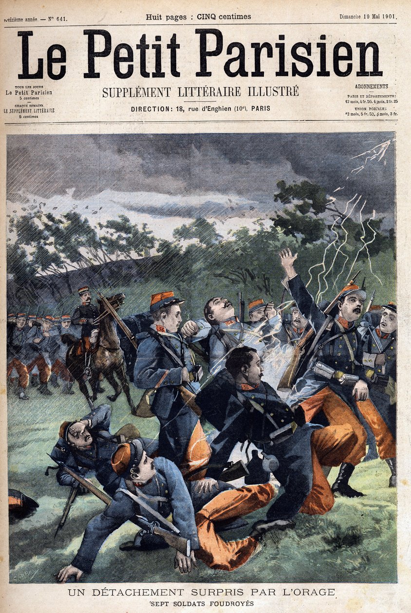 Fırtınanın şaşırttığı askerlerin ayrılması: 19/05/1901