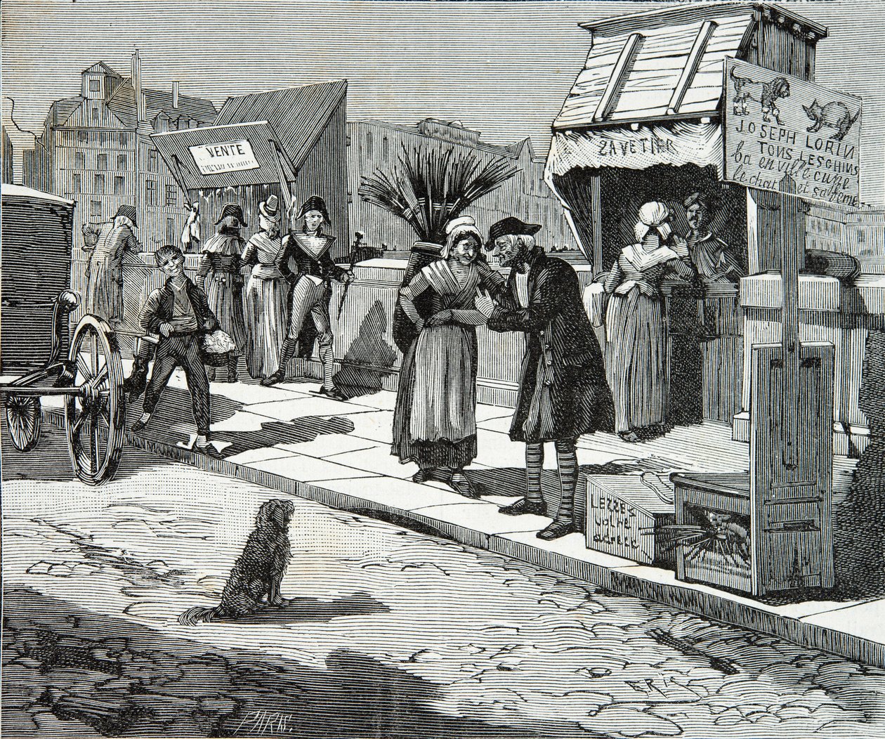 1796 civarında Paris