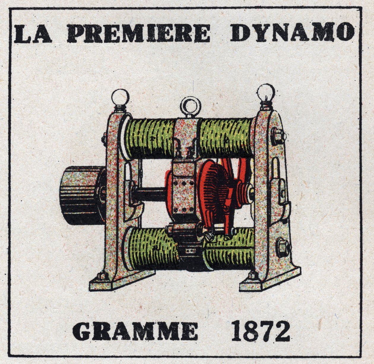 Dinamo: Zenobe Theophile Gram (1826-1901) tarafından 1872