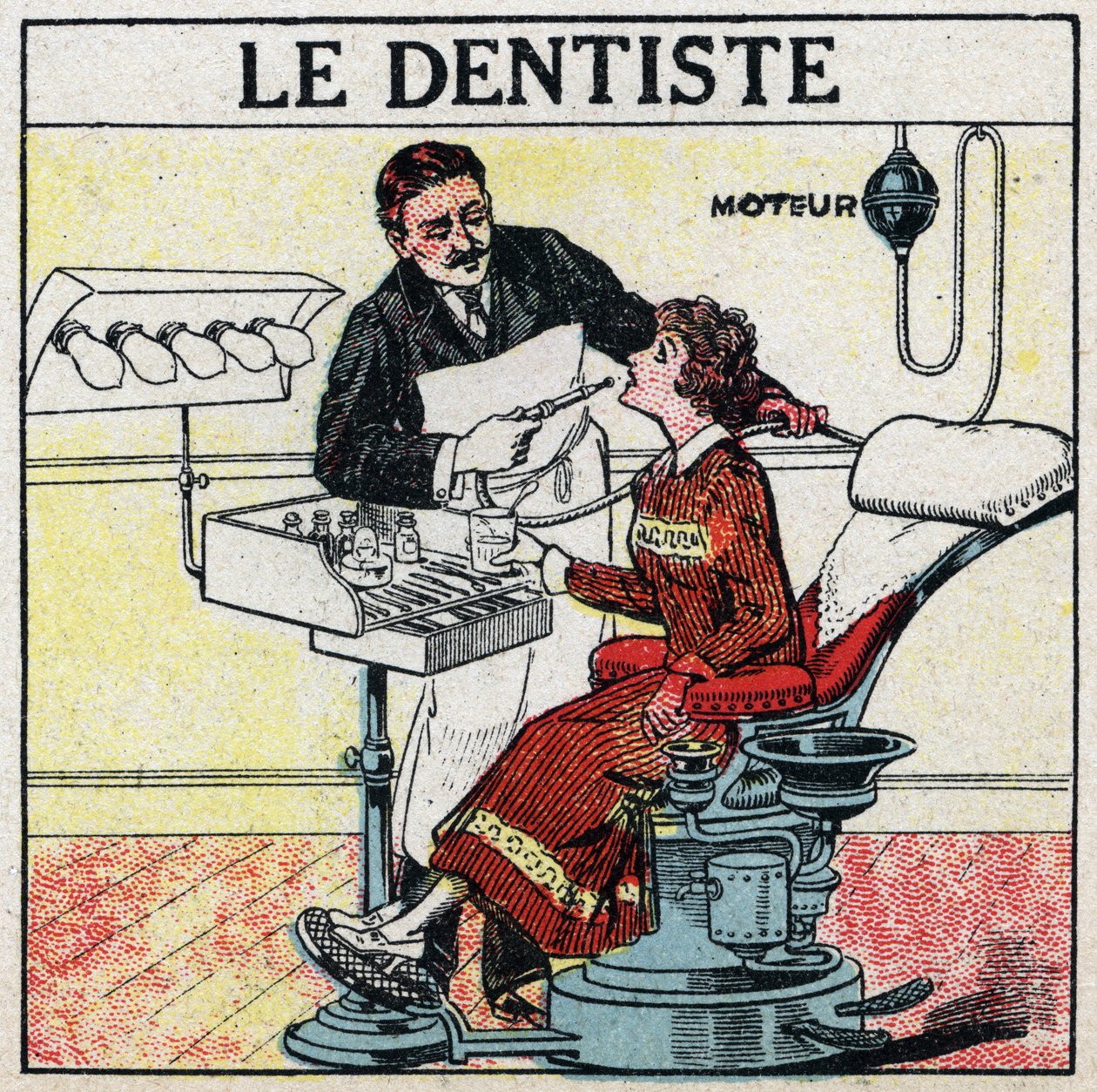 Elektrikli aletler: diş hekimi. 1925