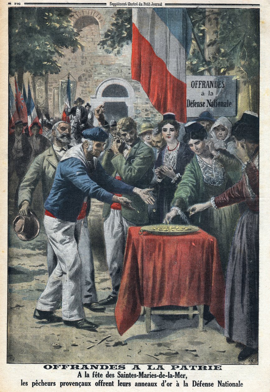 Birinci Dünya Savaşı 1914-1918 (Savaş 14-18). Fete des Saintes Maries de la Mer