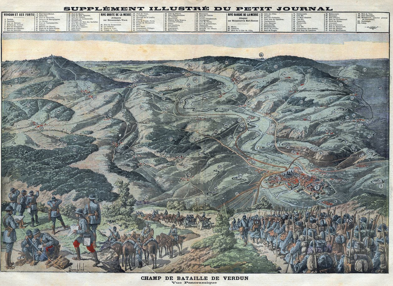 Birinci Dünya Savaşı 1914-1918 (14-18 Savaşı). 21 Şubat
