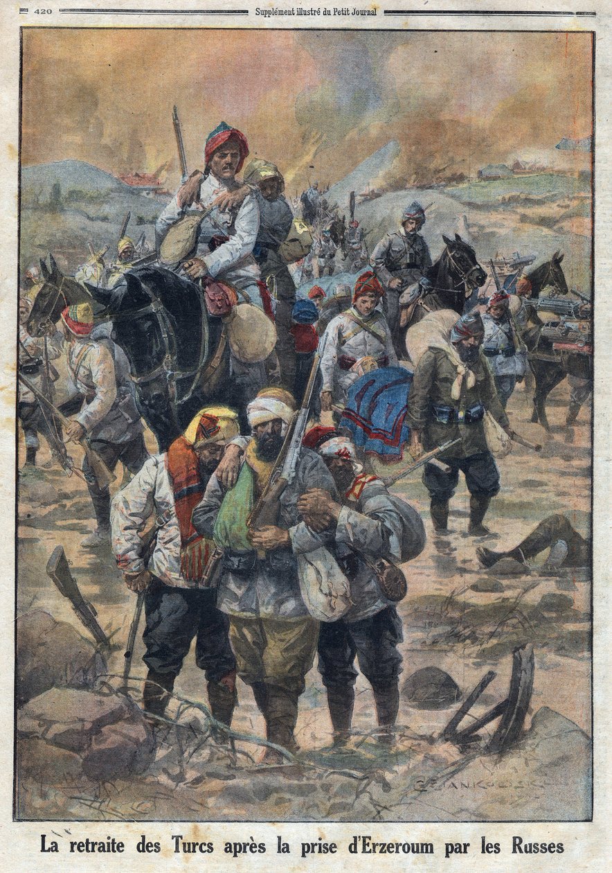 Birinci Dünya Savaşı 1914-1918 (Savaş 14-18). Rusların Erzurum