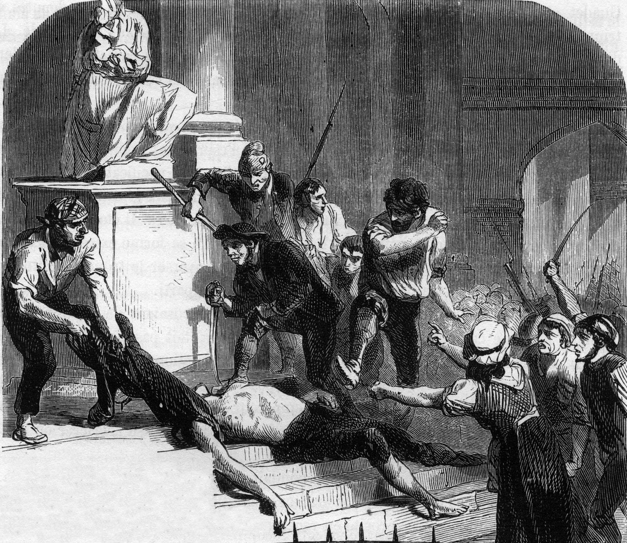 Fransız Devrimi - La Glaciere Katliamları, Avignon - Lescuyer Cinayeti by Anonymous Anonymous
