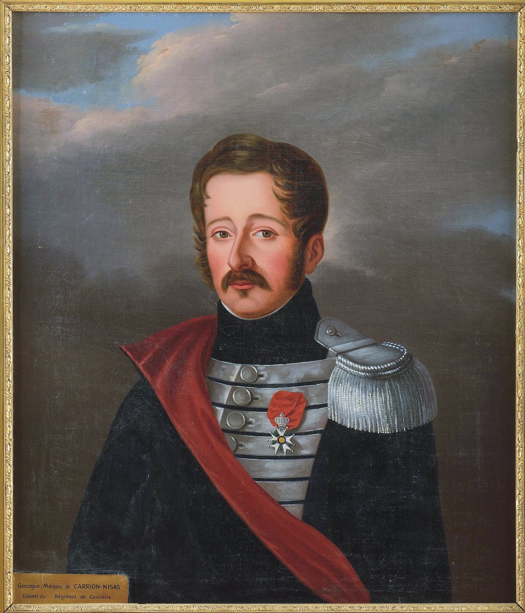 Gonzaga de Carrion d'Espagne de Nisas-Paulin (Nisas Paulin) (1795-1831), Anonim. Tuval üzerine yağlıboya, 19. yüzyılın ilk çeyreği.. Özel Koleksiyon by Anonymous Anonymous