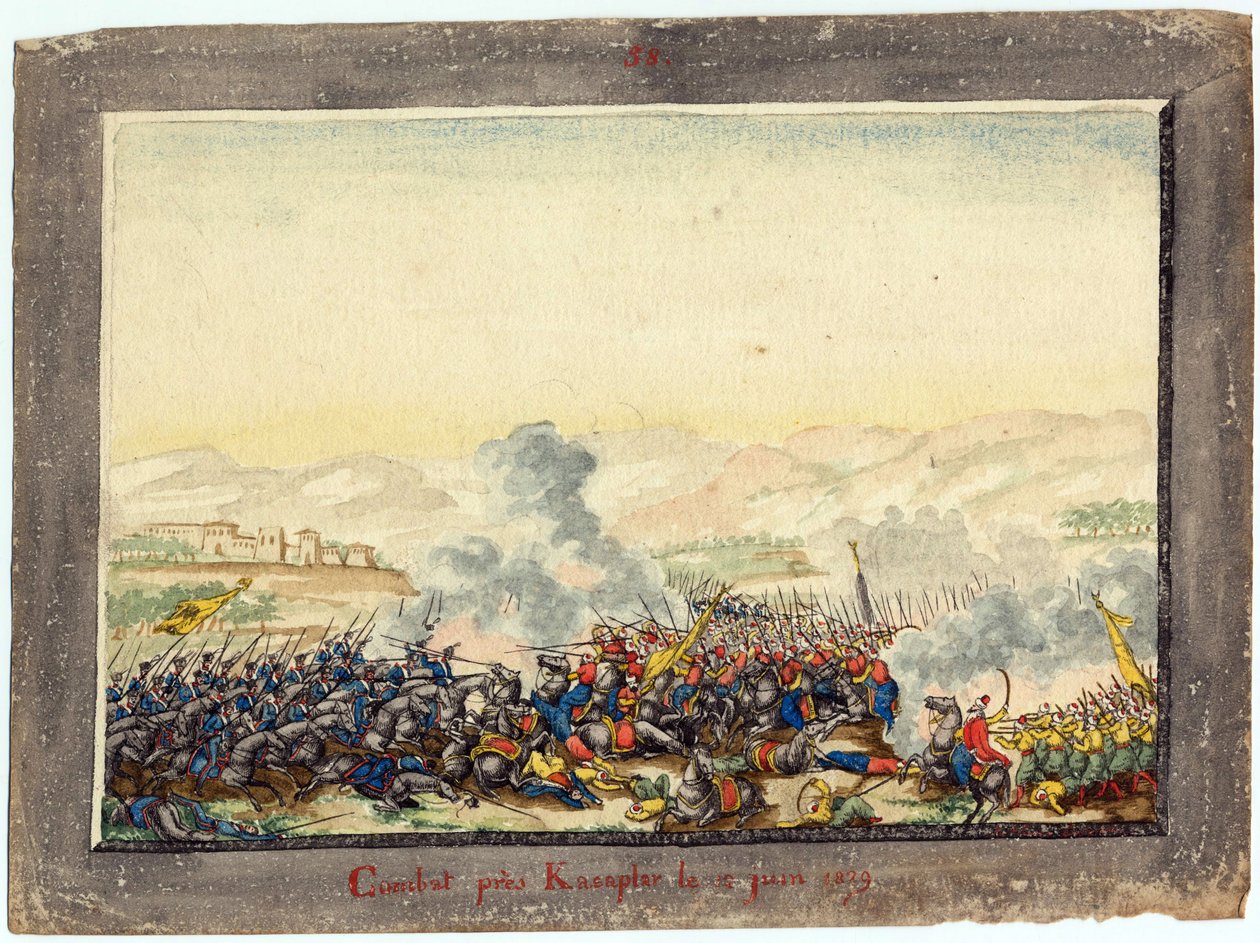 1828-1829 Rus-Türk Savaşı - Kulevicha Muharebesi (Kulewtscha) - 11 Haziran'da Kulevicha Muharebesi by Anonymous Anonymous