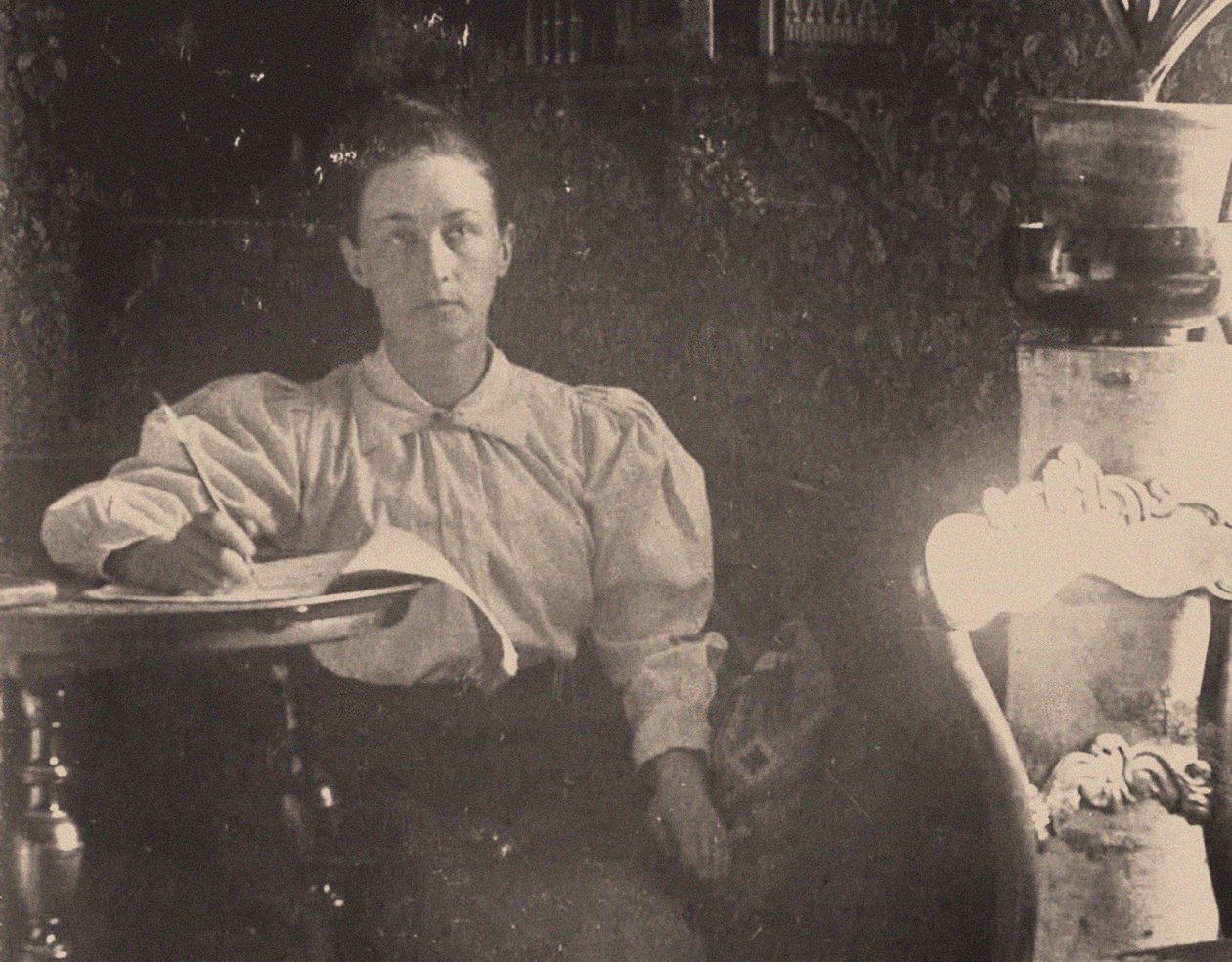 Hilma af Klint, yaklaşık 1890 (fotoğraf) by Anonymous Anonymous