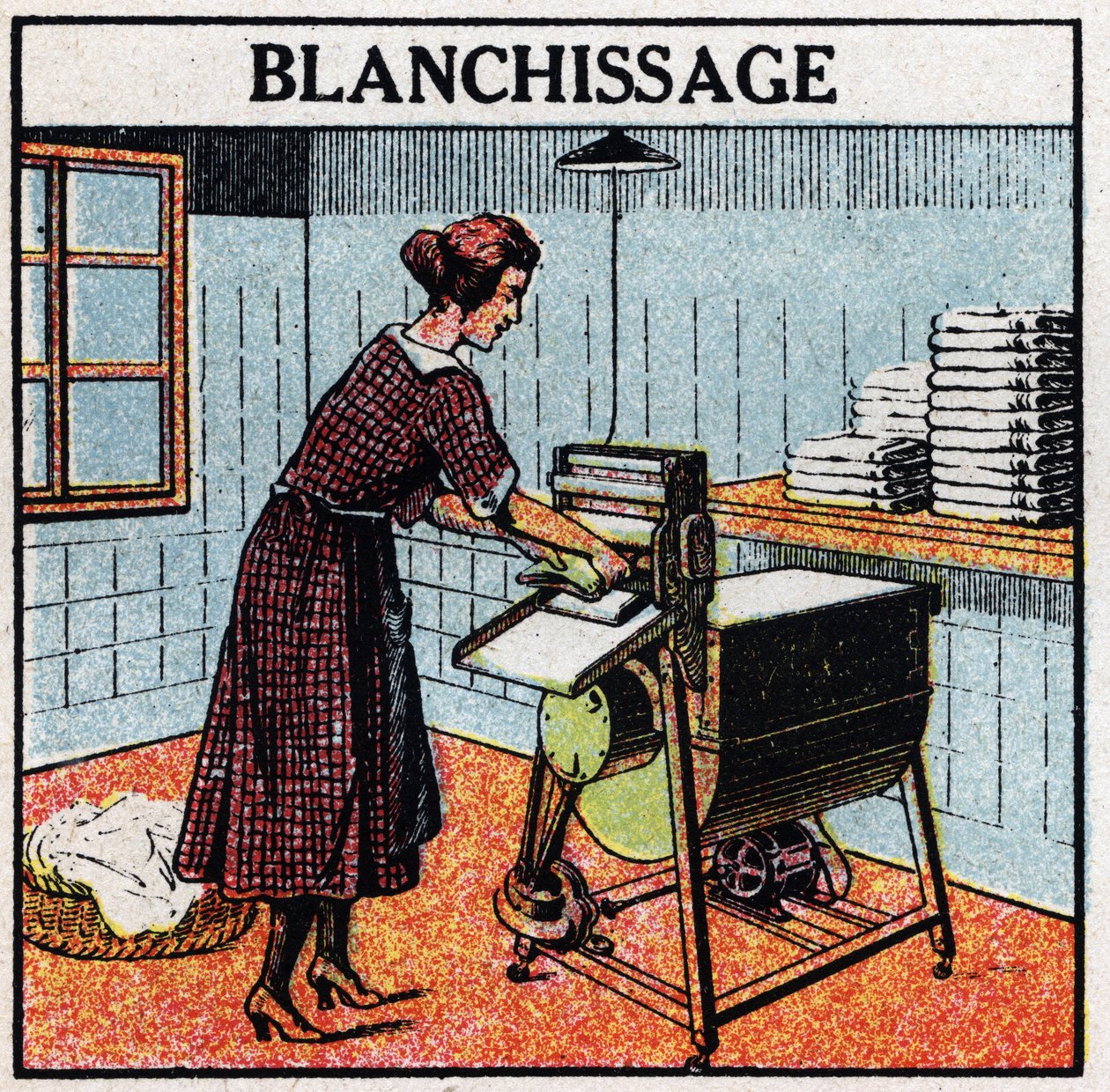 Elektriğin ev kullanımı: badana. 1925