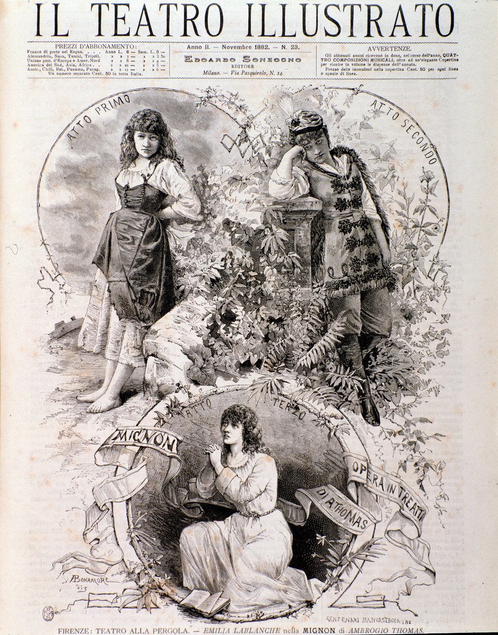 Mignon için illüstrasyon, Ambroise Thomas