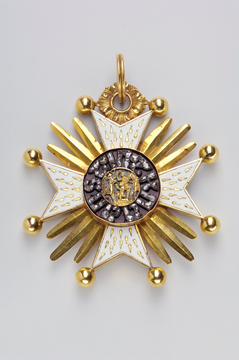 Bavyera Krallığı - Aziz Hubert Nişanı: rozet (ön yüzde) - 1700-1750 by Anonymous Anonymous