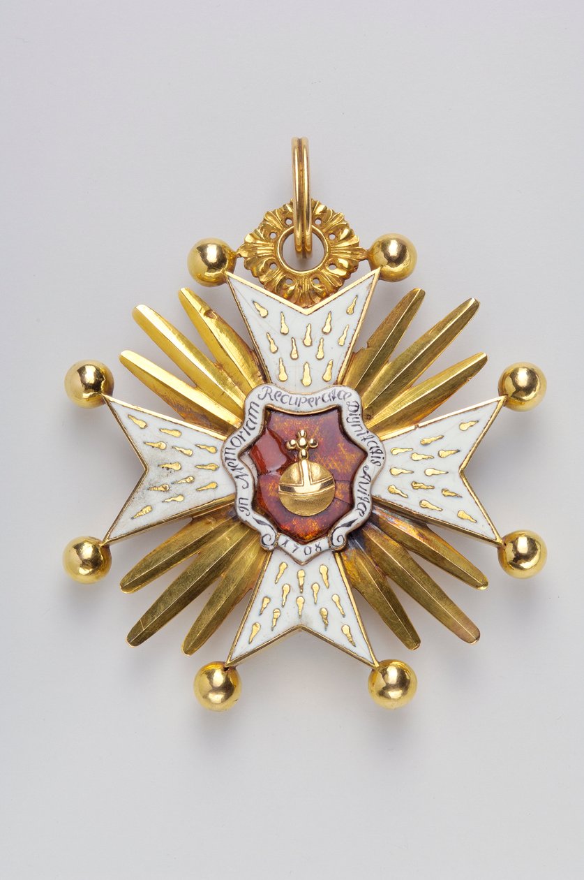 Bavyera Krallığı - Aziz Hubert Nişanı: nişan (ters) - 1700-1750 by Anonymous Anonymous