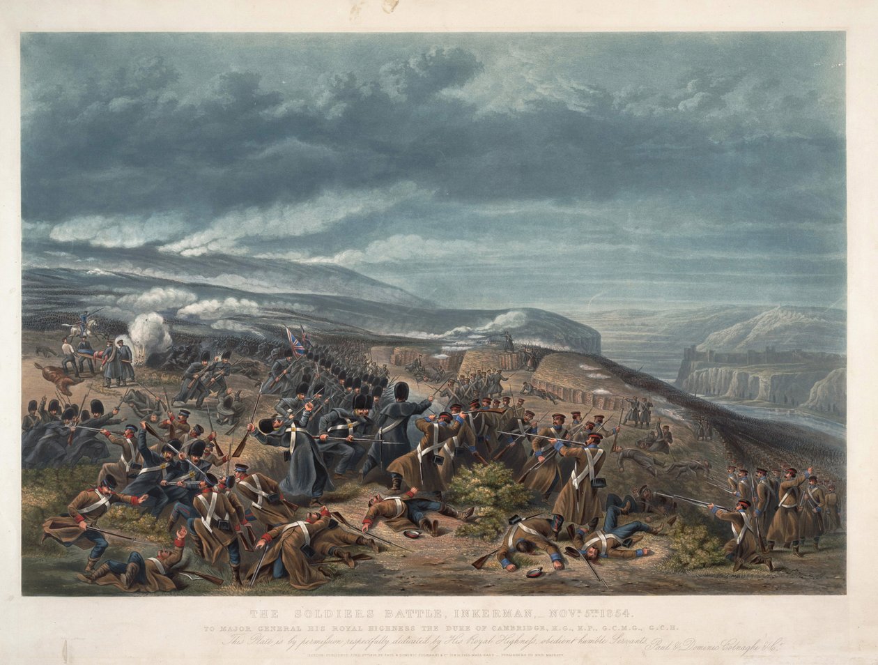 Inkerman Muharebesi, 5 Kasım 1854