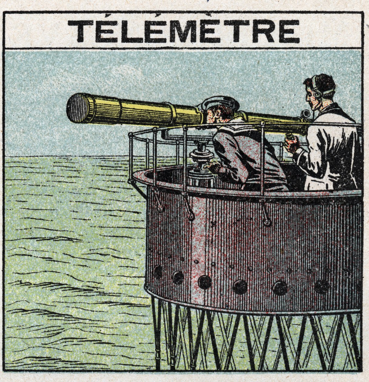 Işık yansıması: navigasyon için kullanılan telemetre. 1925