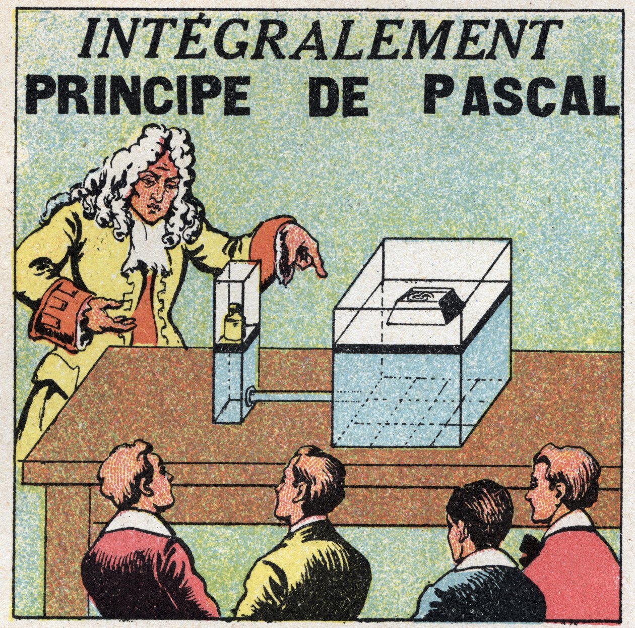 Sıvı dengesi: Blaise Pascal (1623-1662) ilkesi. 1925