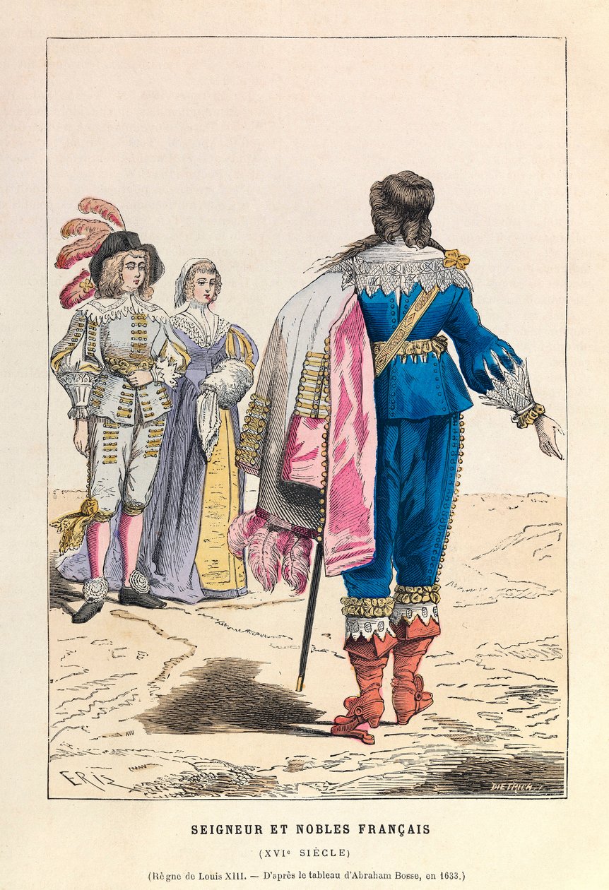 Lord ve soylular 16. yüzyılda Fransız - Lord ve soylu 16. yüzyıl - özel koleksiyon by Anonymous Anonymous