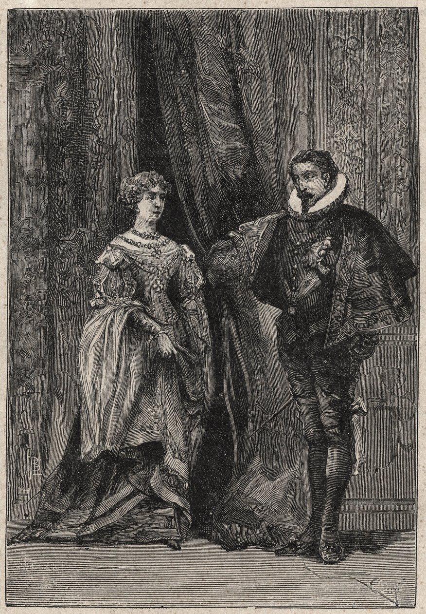 Lucrezia Borgia ve ilk kocası Giovanni Sforza d