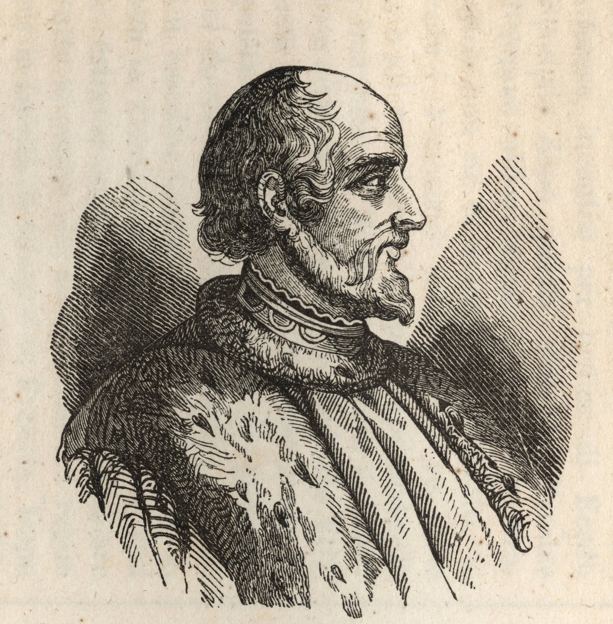 Matteo I Visconti, Matteo Magno olarak adlandırılır (Mathieu I Visconti, Büyük olarak adlandırılır) - 1250-1322 - by Anonymous Anonymous