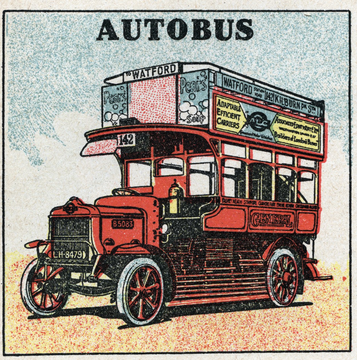 Mekanik çekiş: otobüs. 1925