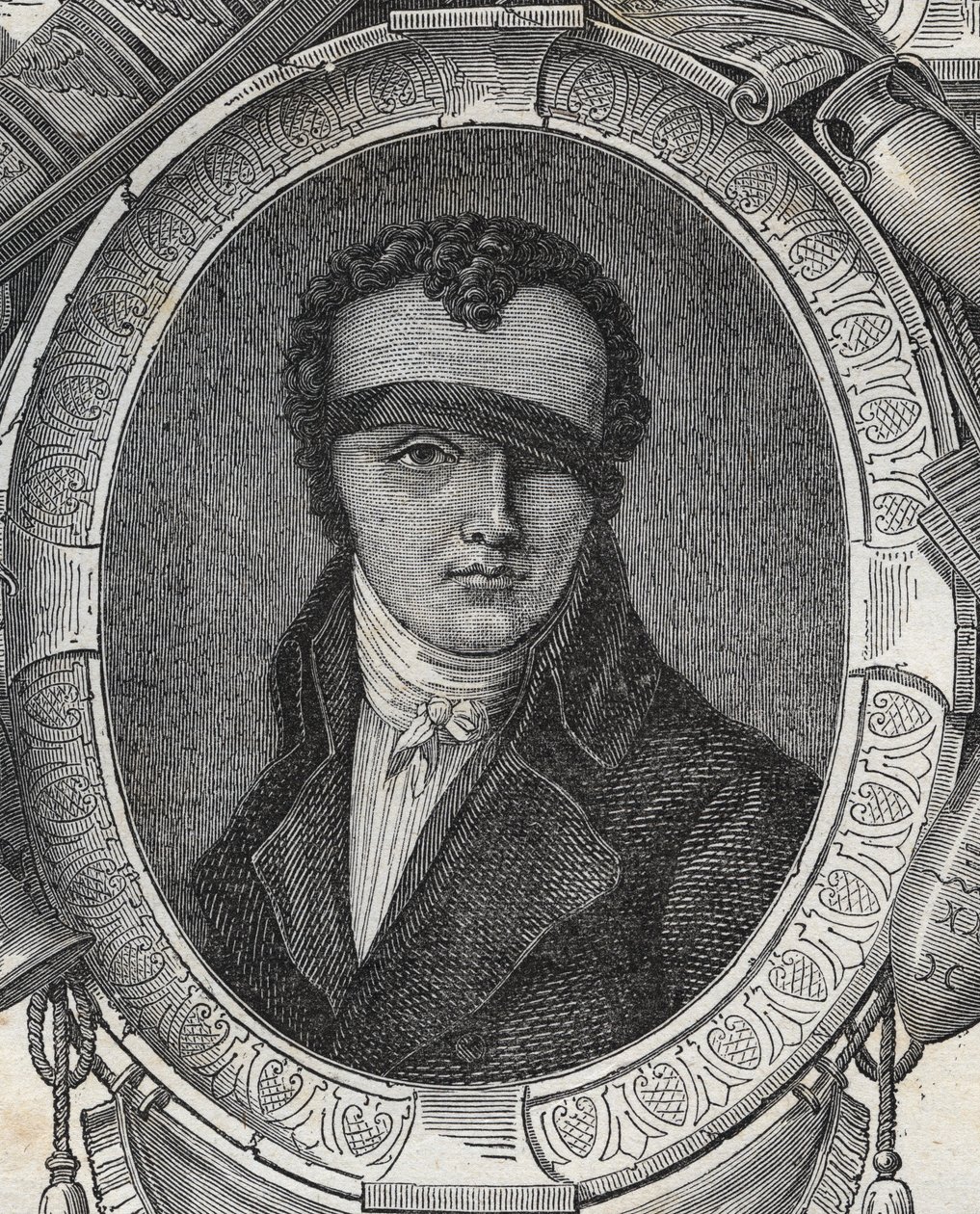 Nicolas Jacques Conte (1755-1805), Fransız ressam, kimyager ve mucit - by Anonymous Anonymous