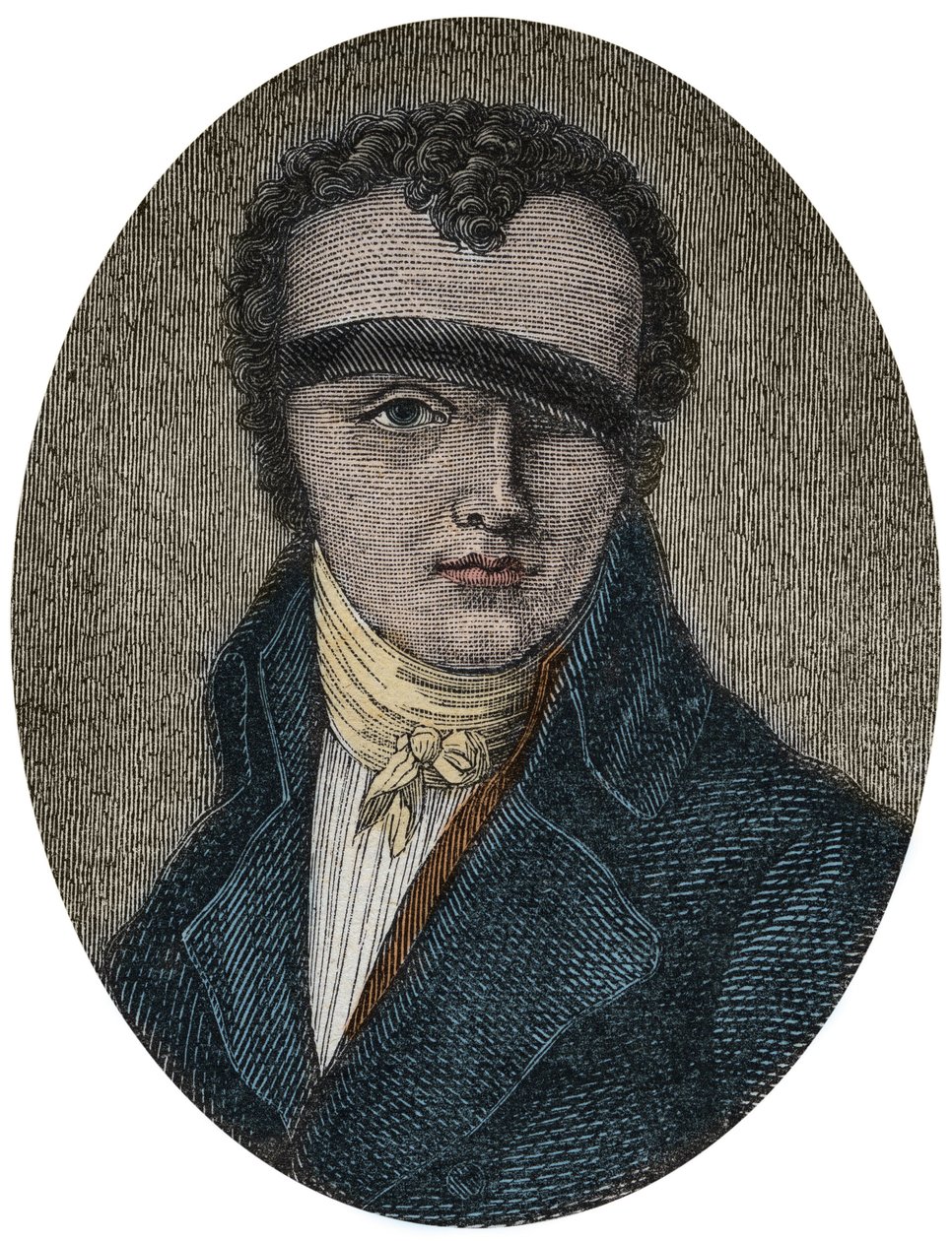 Nicolas Jacques Conte (1755-1805), Fransız ressam, kimyager ve mucit - by Anonymous Anonymous