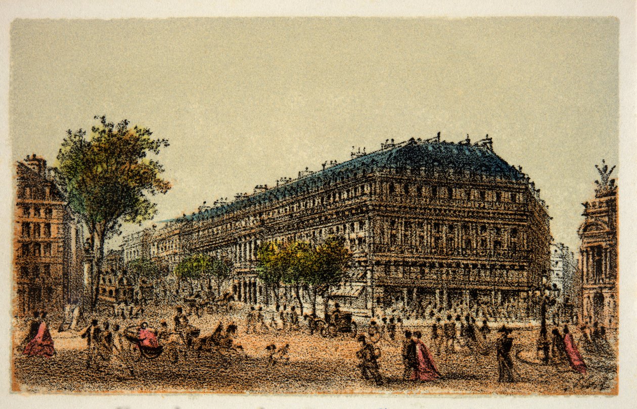 Paris 1874: Boulevard des Capucines, Özel Koleksiyon by Anonymous Anonymous