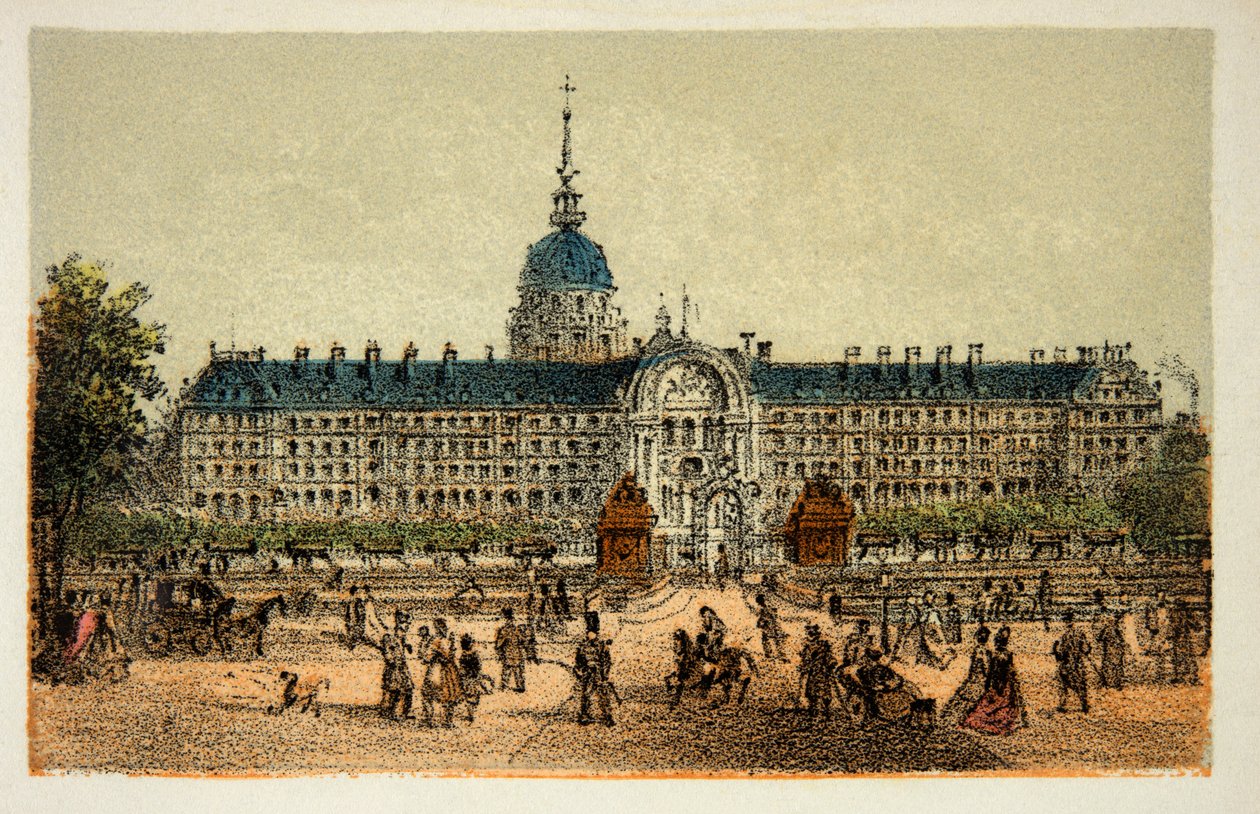 Paris 1874: Hotel des Invalides, Özel Koleksiyon by Anonymous Anonymous