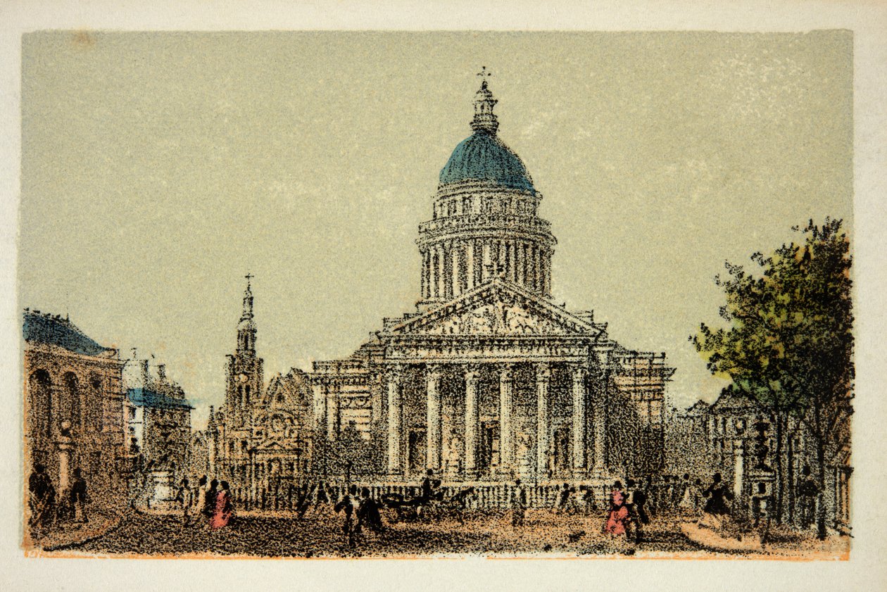 Paris 1874: Le Pantheon, Özel Koleksiyon by Anonymous Anonymous
