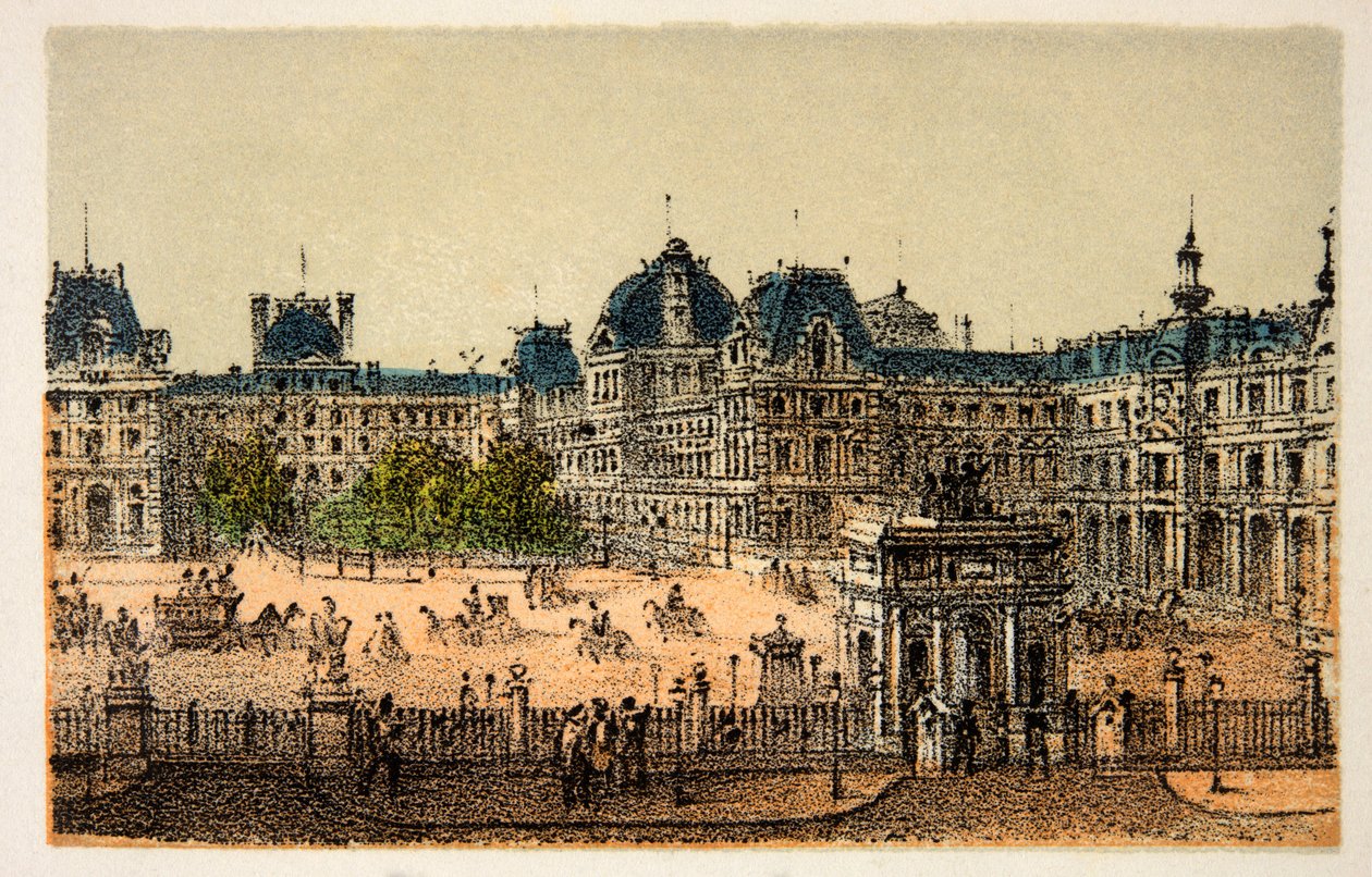 Paris 1874: Yeni Louvre, Özel Koleksiyon by Anonymous Anonymous