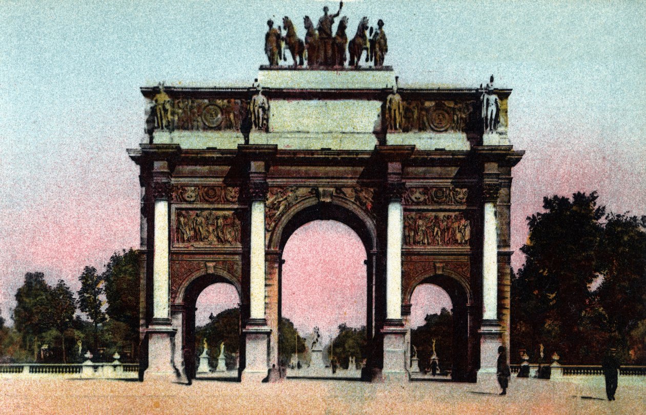 Paris: Pierre Francois Leonard Fontaine (1762-1853) ve Charles Percier (1764-1838) tarafından 1809