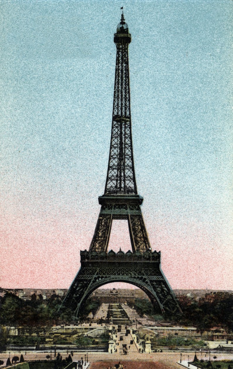 Paris: Gustave Eiffel (1832-1923) tarafından 1887 ve 1889 yılları arasında inşa edilen Eyfel Kulesi