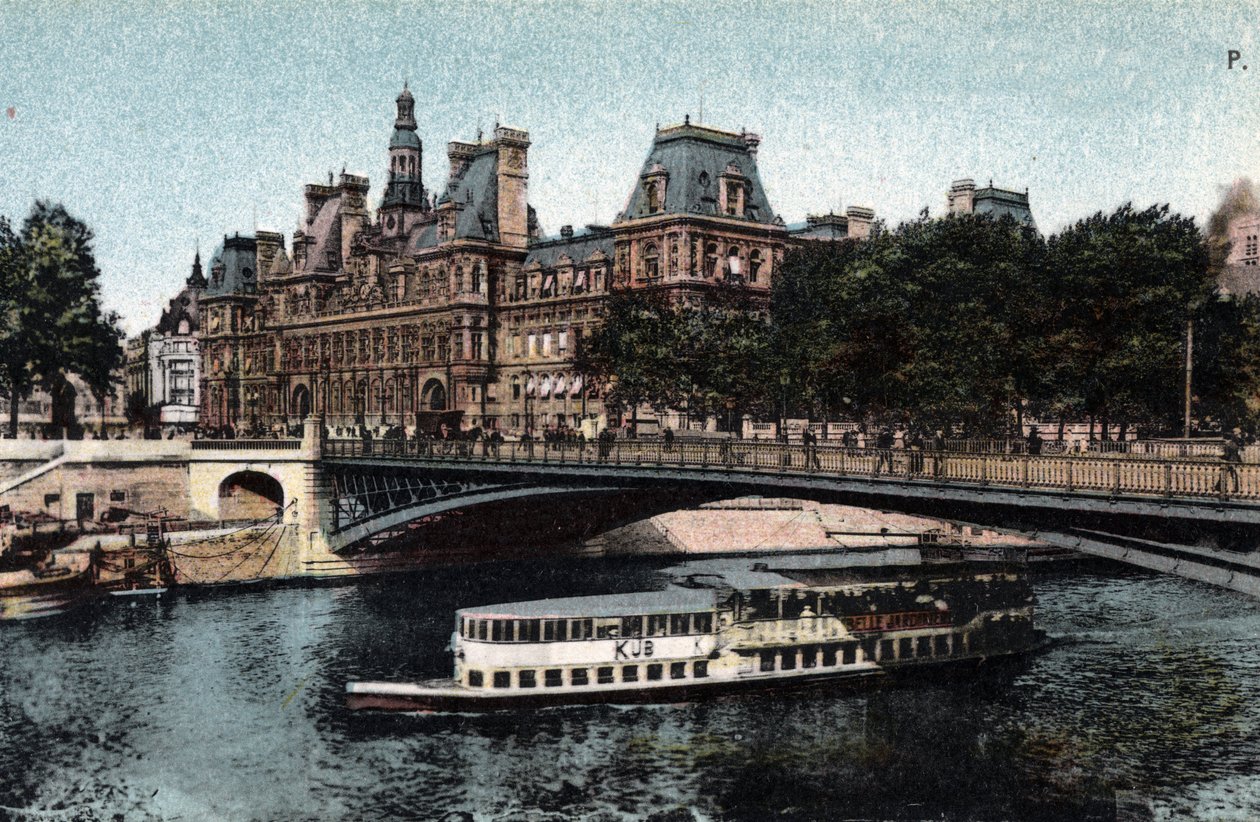 Paris: Hotel de Ville ve Pont d