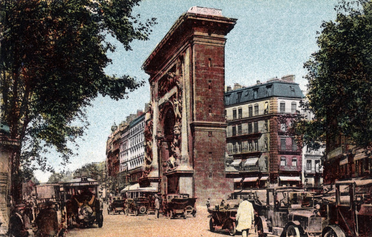 Paris: Saint Denis bulvarı ve 1672
