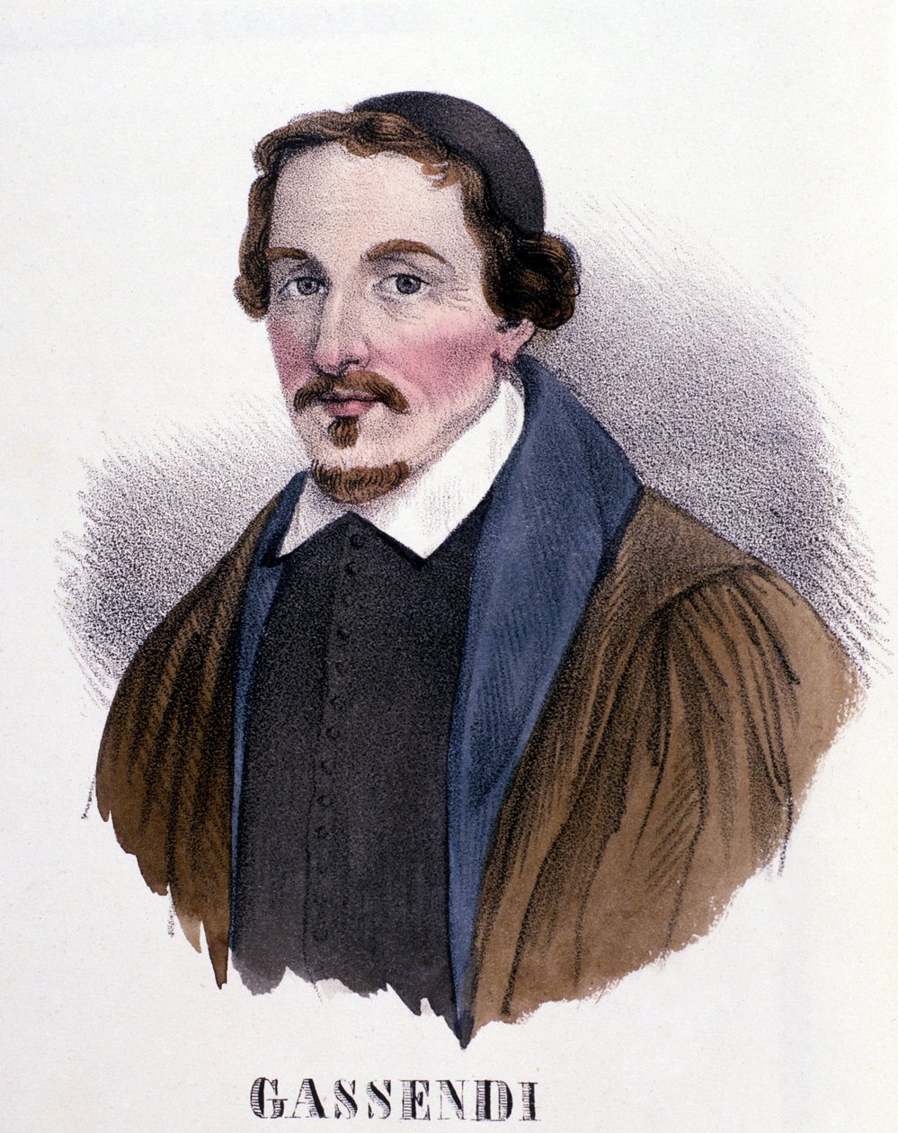 Pierre Gassendi (1592-1655), Fransız filozof, astronom, matematikçi ve fizikçi. .Milano. by Anonymous Anonymous