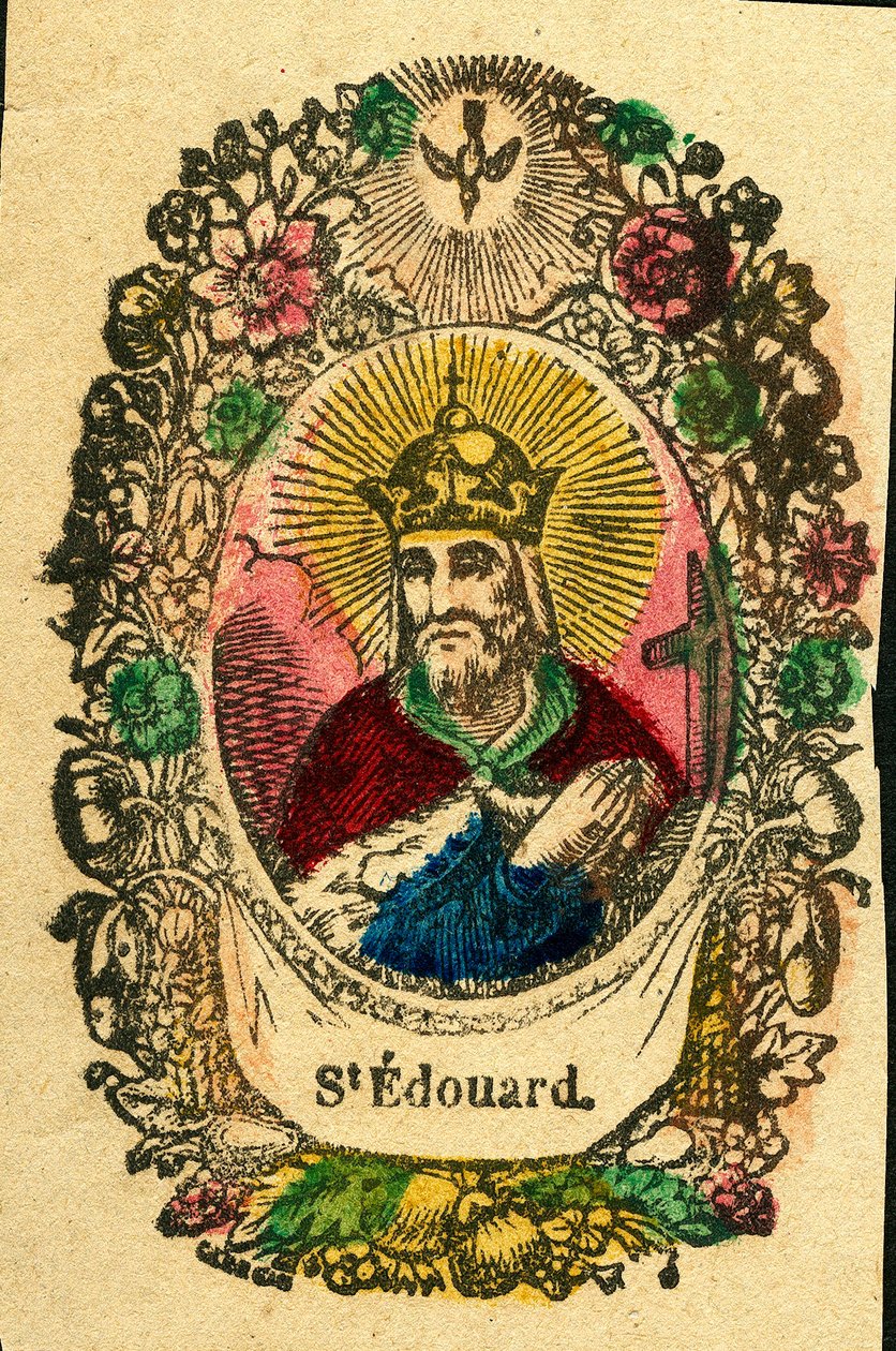 Dindar görüntü: Şehit Edward (Epinal baskı) by Anonymous Anonymous