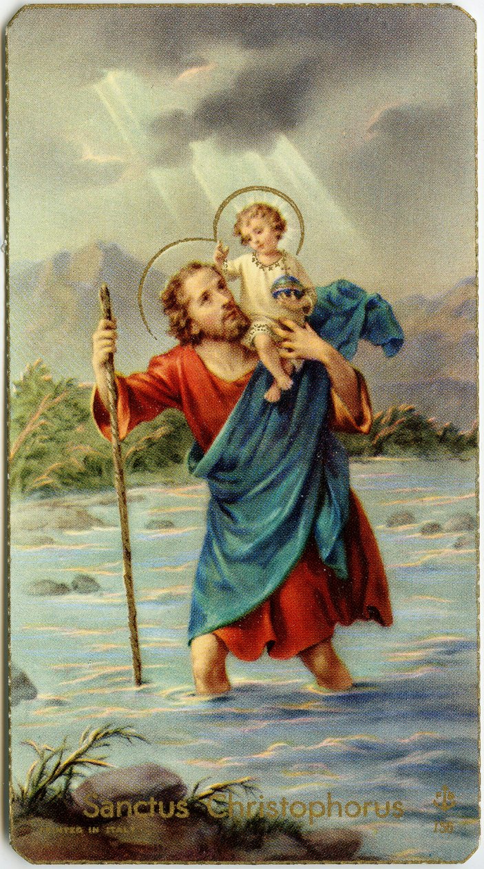 Dindar görüntü: St Christophorus, Ürdün