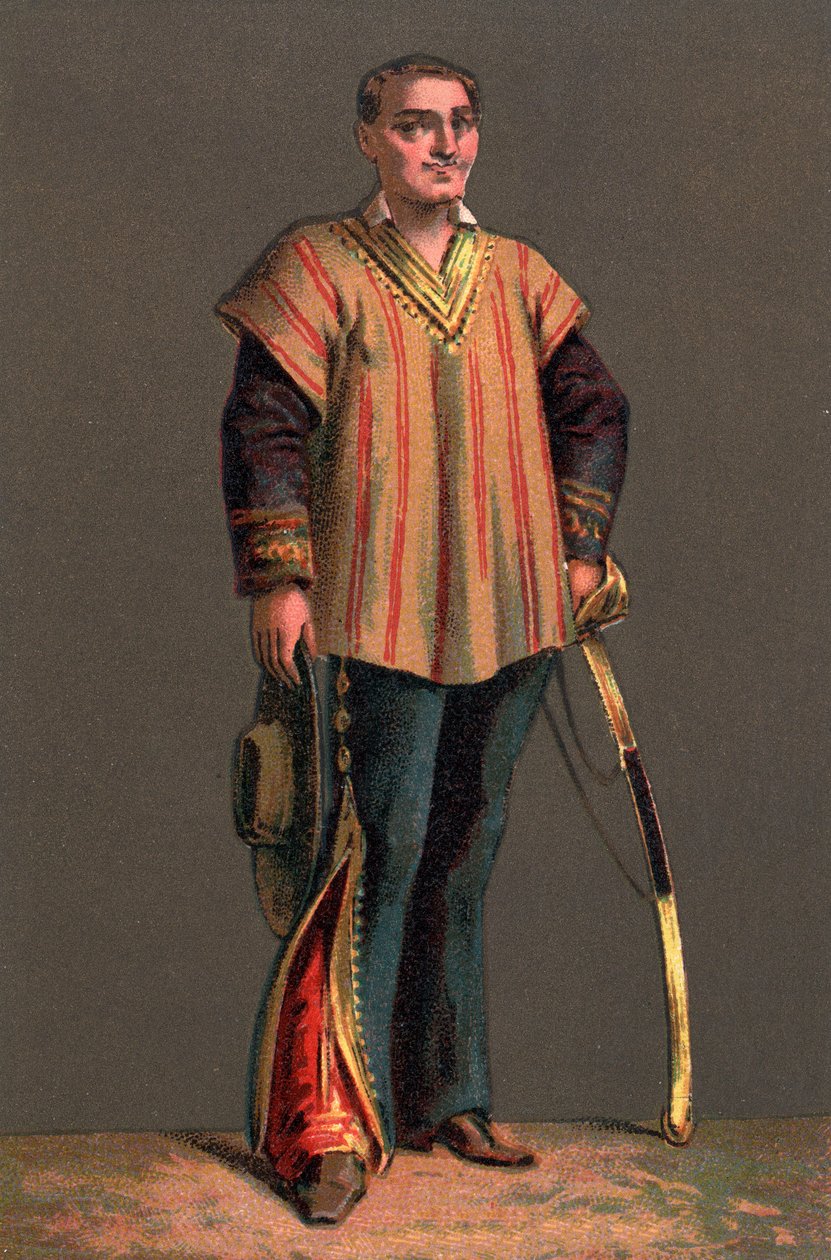 BENITO PABLO JUAREZ (1806-1872) Meksikalı devlet adamı ve devrimcinin portresi. Kromolitografi Özel koleksiyon by Anonymous Anonymous