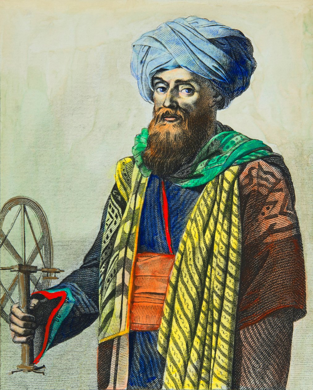 Domingo Badia y Leblich'in Portresi (Ali Bey olarak da bilinir) (1767-1818) İspanyol Subay, Privee Koleksiyonu by Anonymous Anonymous