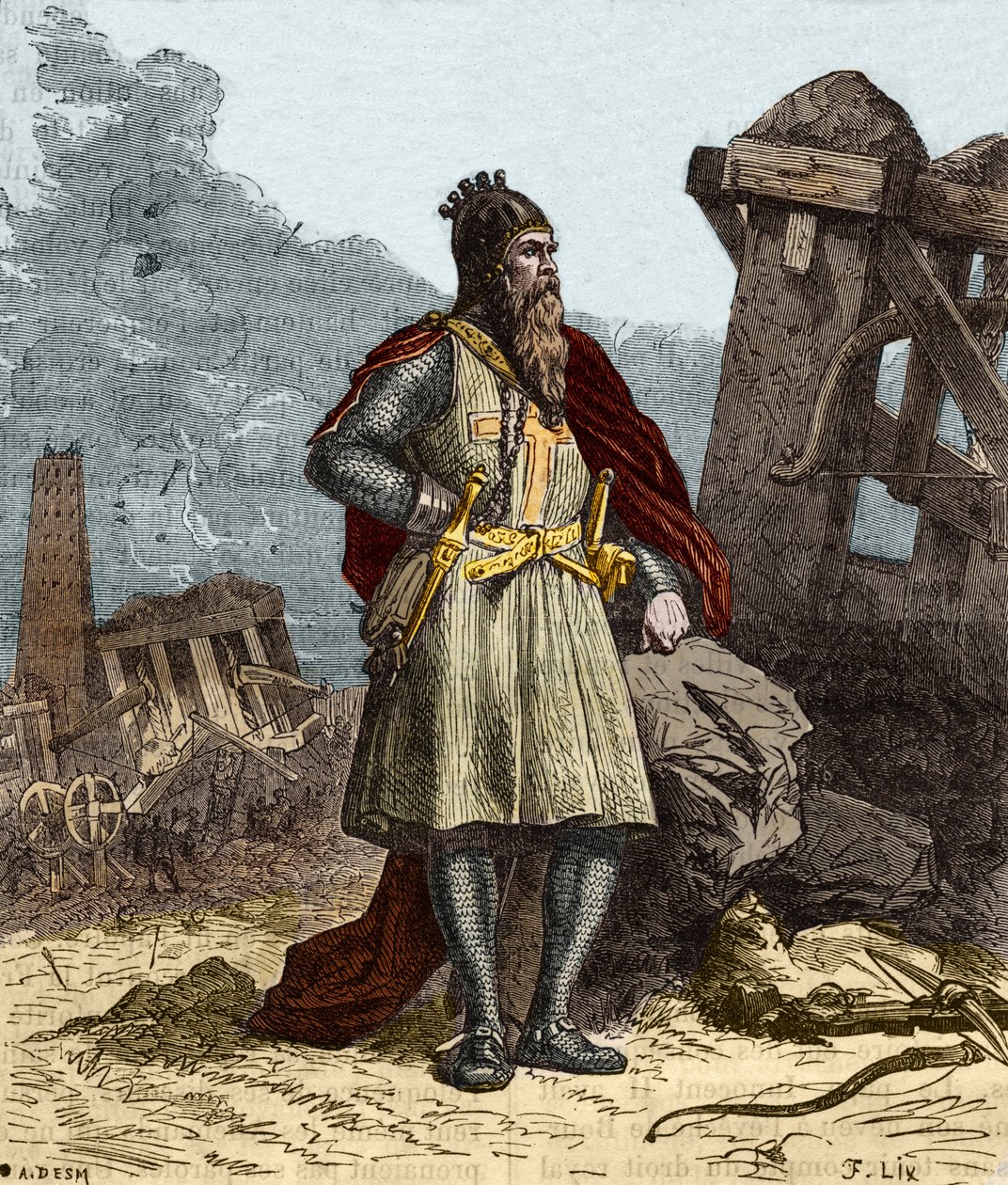 Frederic Barberousse (Federico Barbarossa) (1122-1190), Alman Roma İmparatoru olarak bilinen Hauhenstaufen