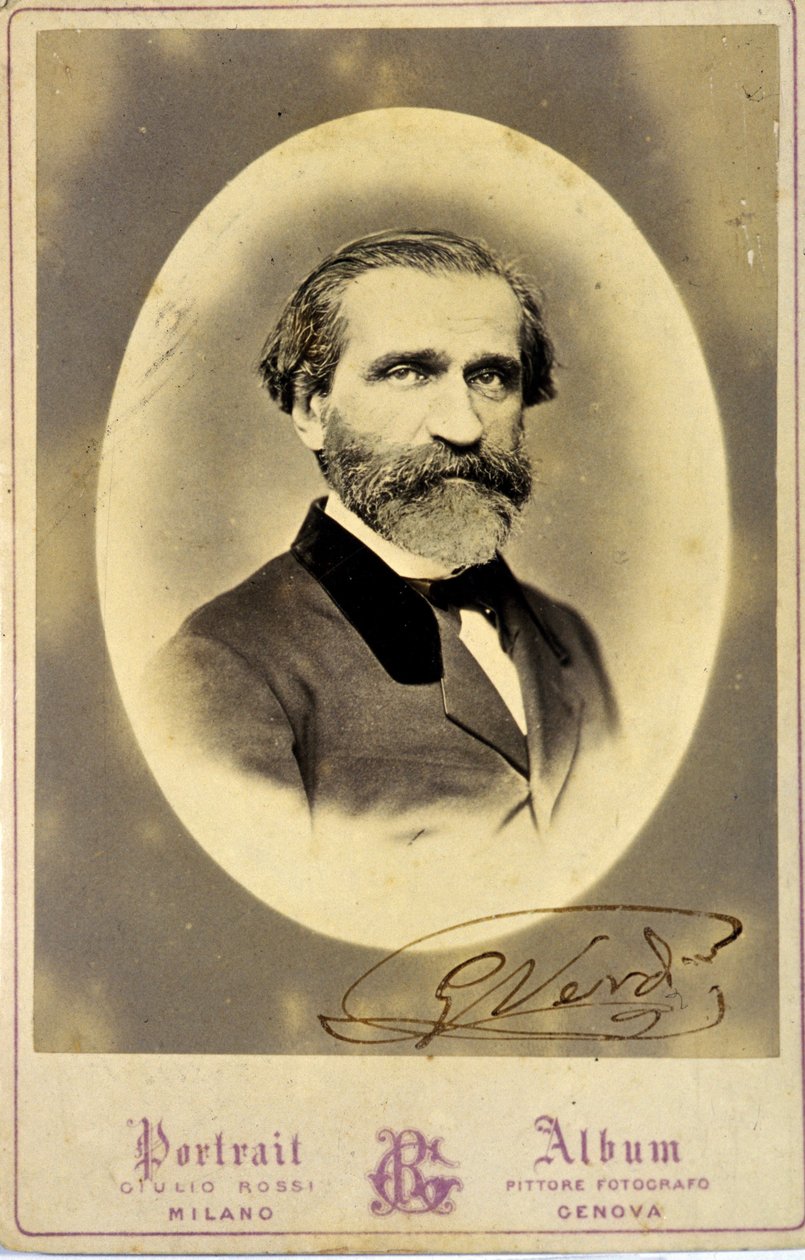 İtalyan besteci Giuseppe Verdi