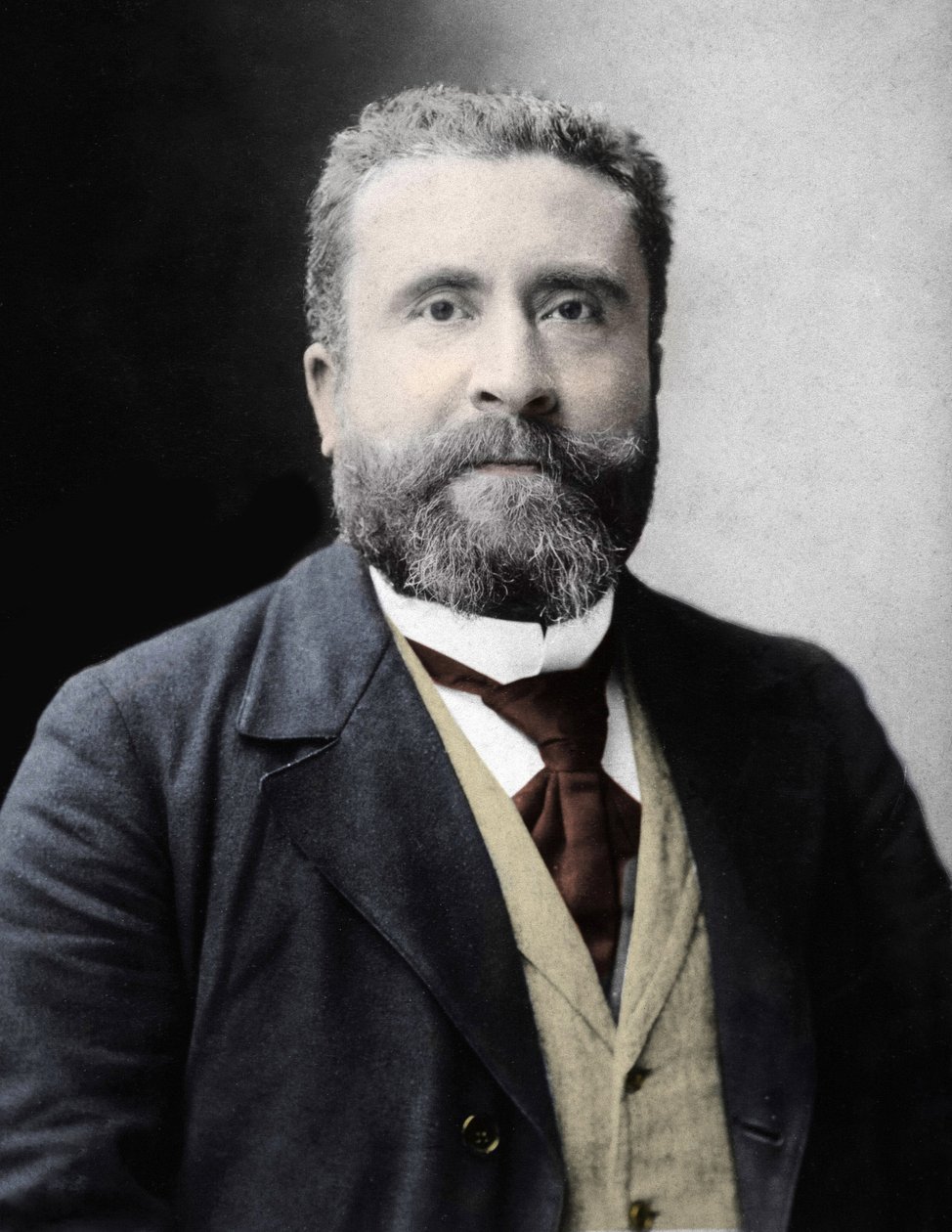 Jean Jaures (1859-1914) Fransız sosyalist milletvekilinin portresi. by Anonymous Anonymous