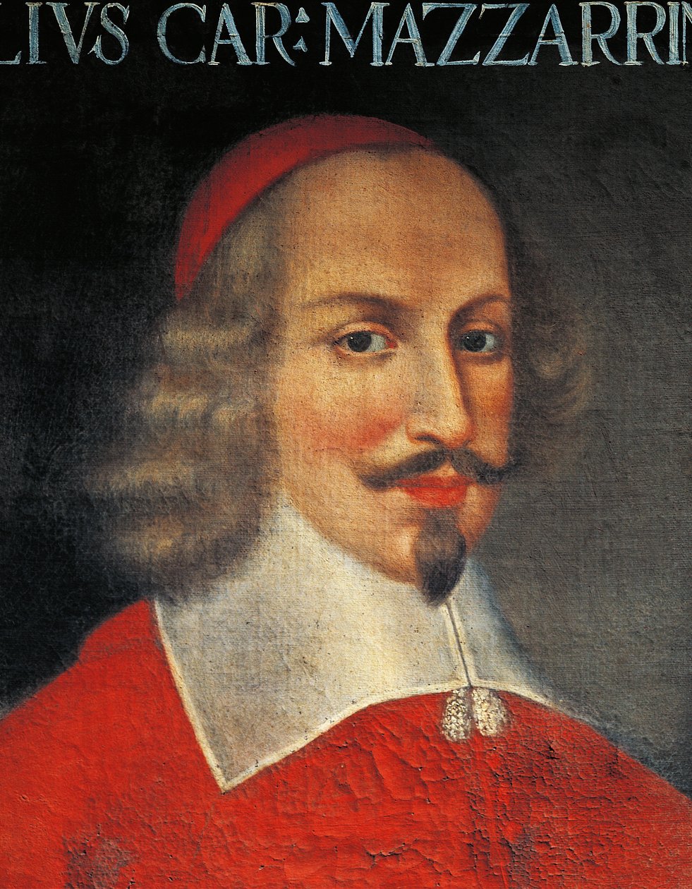 Giulio Raimondo Mazarin (Pescina) doğumlu Jules Mazarin'in portresi by Anonymous Anonymous