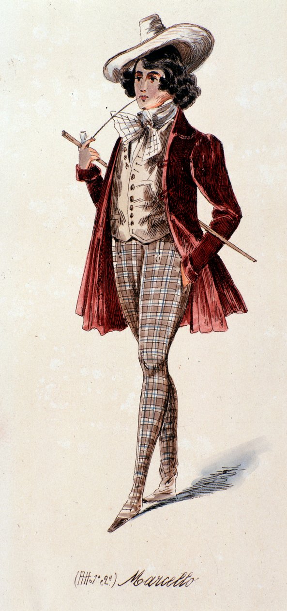 Marcello'nun portresi, La boheme'den Puccini (1892-1895) by Anonymous Anonymous