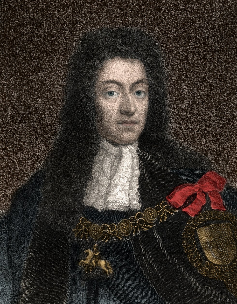 William III, Orange Prensi portresi (1650 -1702), İngiltere Kralı III. William, İskoçya ve İrlanda William II olarak da bilinir - Kral William III, Orange of William