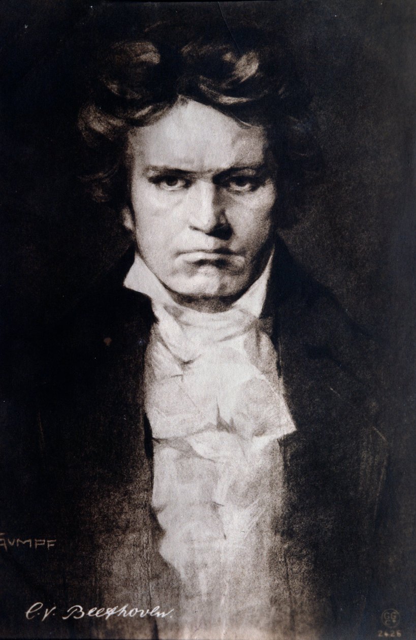 Alman besteci Ludwig van Beethoven