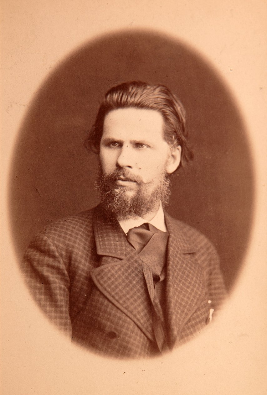 Sanatçı Ivan Nikolaievitch (Nikolaevich) Kramskoi